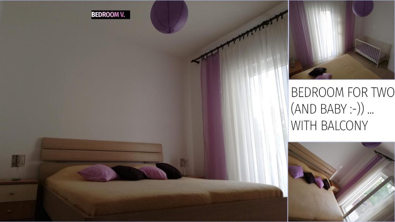 Spacious Family Apartment With Parking In The Shade And Barbecue House Šibenik Eksteriør bilde