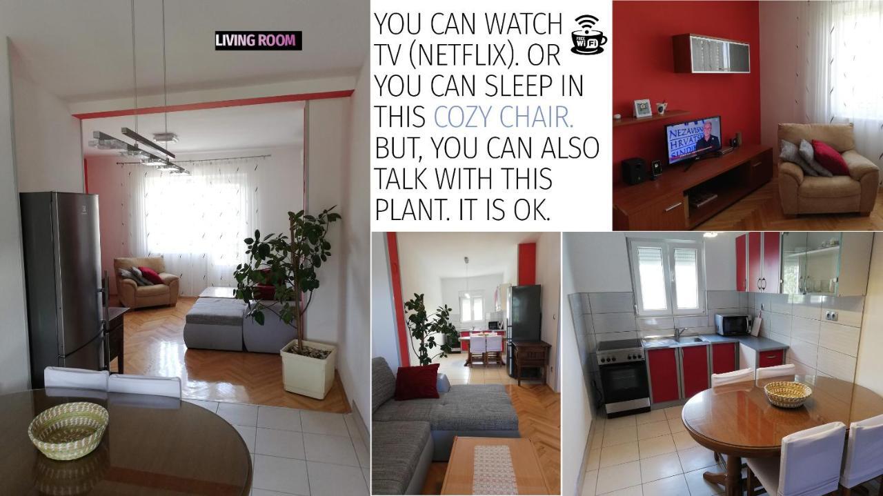 Spacious Family Apartment With Parking In The Shade And Barbecue House Šibenik Eksteriør bilde