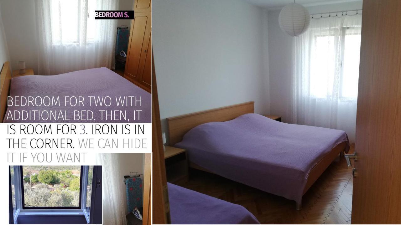 Spacious Family Apartment With Parking In The Shade And Barbecue House Šibenik Eksteriør bilde